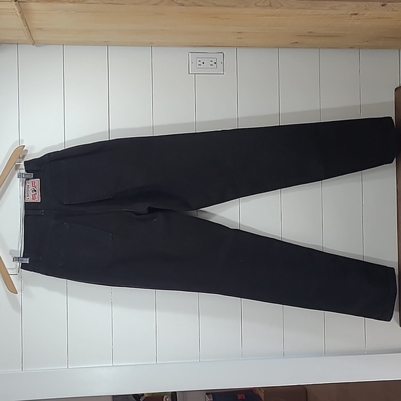 EUC Vintage Rockies Jean Women's sz 30L Slim Black High Rise Boot Cut Denim Jean - Picture 5 of 10